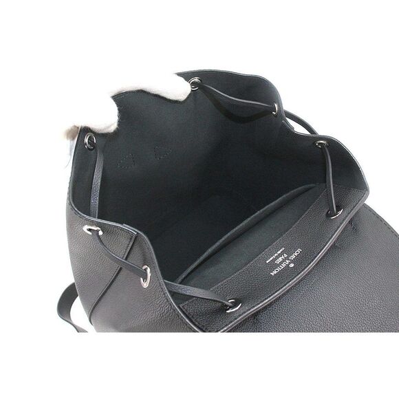 Louis Vuitton LockMe Backpack Rucksack Leather Noir - Picture 6 of 9